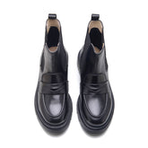 Agnes Womens Leather Chelsea Boot